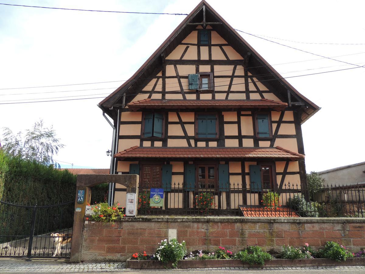 Chambres D'Hotes S'Burehiesel Schillersdorf ภายนอก รูปภาพ