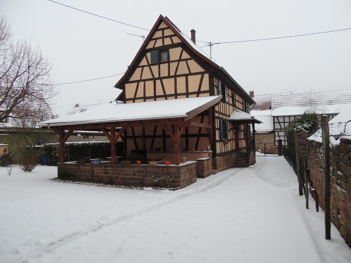 Chambres D'Hotes S'Burehiesel Schillersdorf ภายนอก รูปภาพ